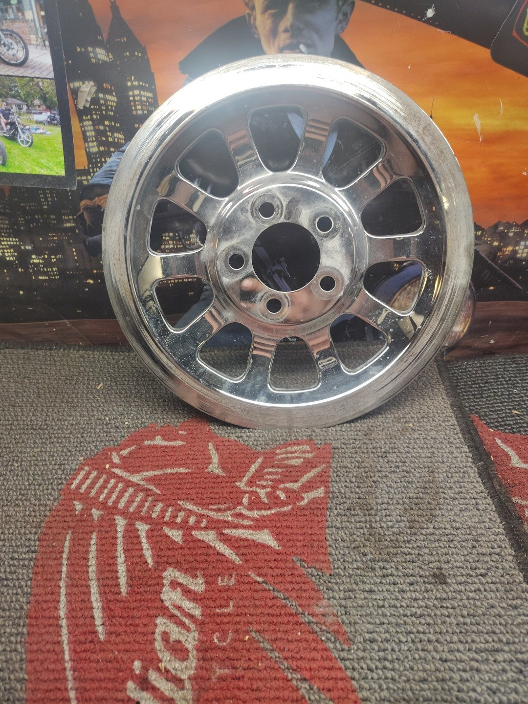 Chrome Pulley Cover for Harley FXST/FLST 70-tooth Softail 00-05 Parts