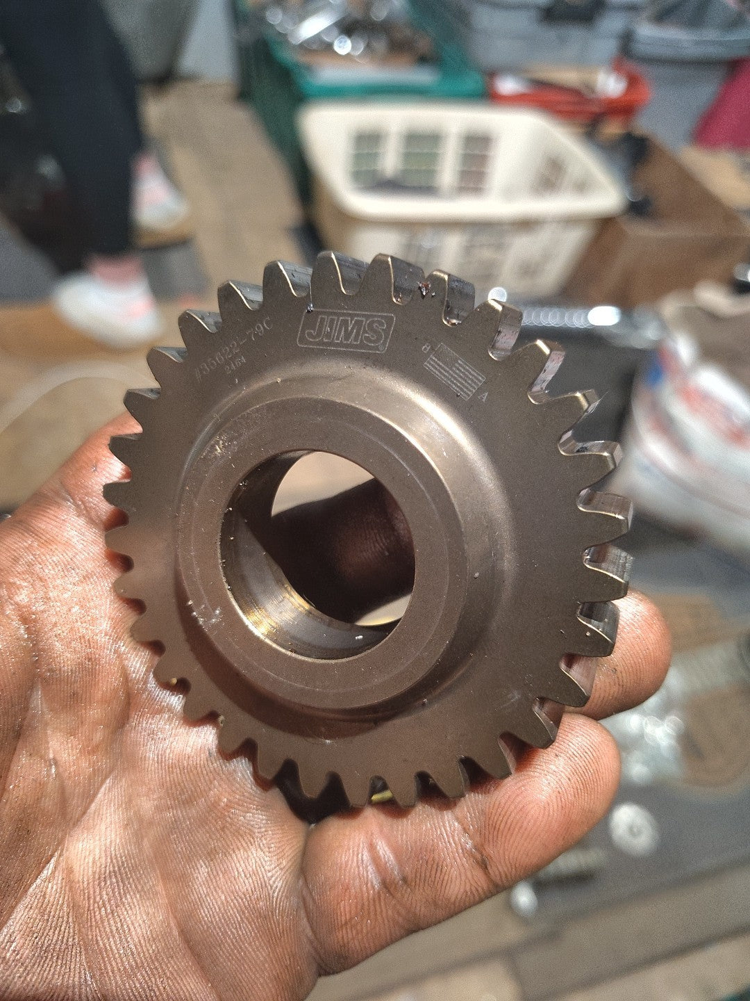 Harley-Davidson FXR 1st Gear Countershaft,  35622-79C, JIMS USA 35622-79C