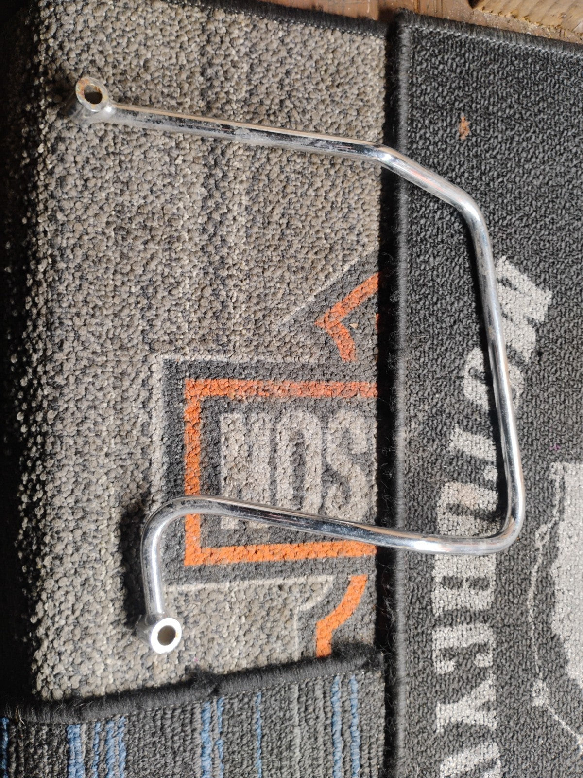 HARLEY DAVIDSON GENUINE CHROME SADDLEBAG SUPPORTS FXDWG 90593-93