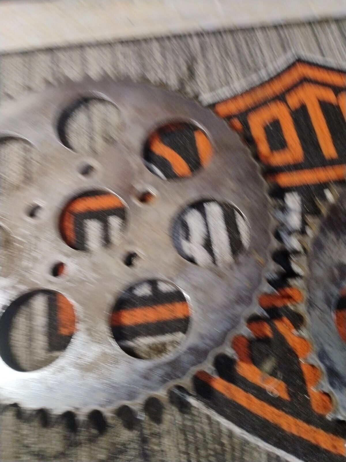 Harley Davidson Rear 51 T Dished Shovelhead Tooth Sprocket Oem