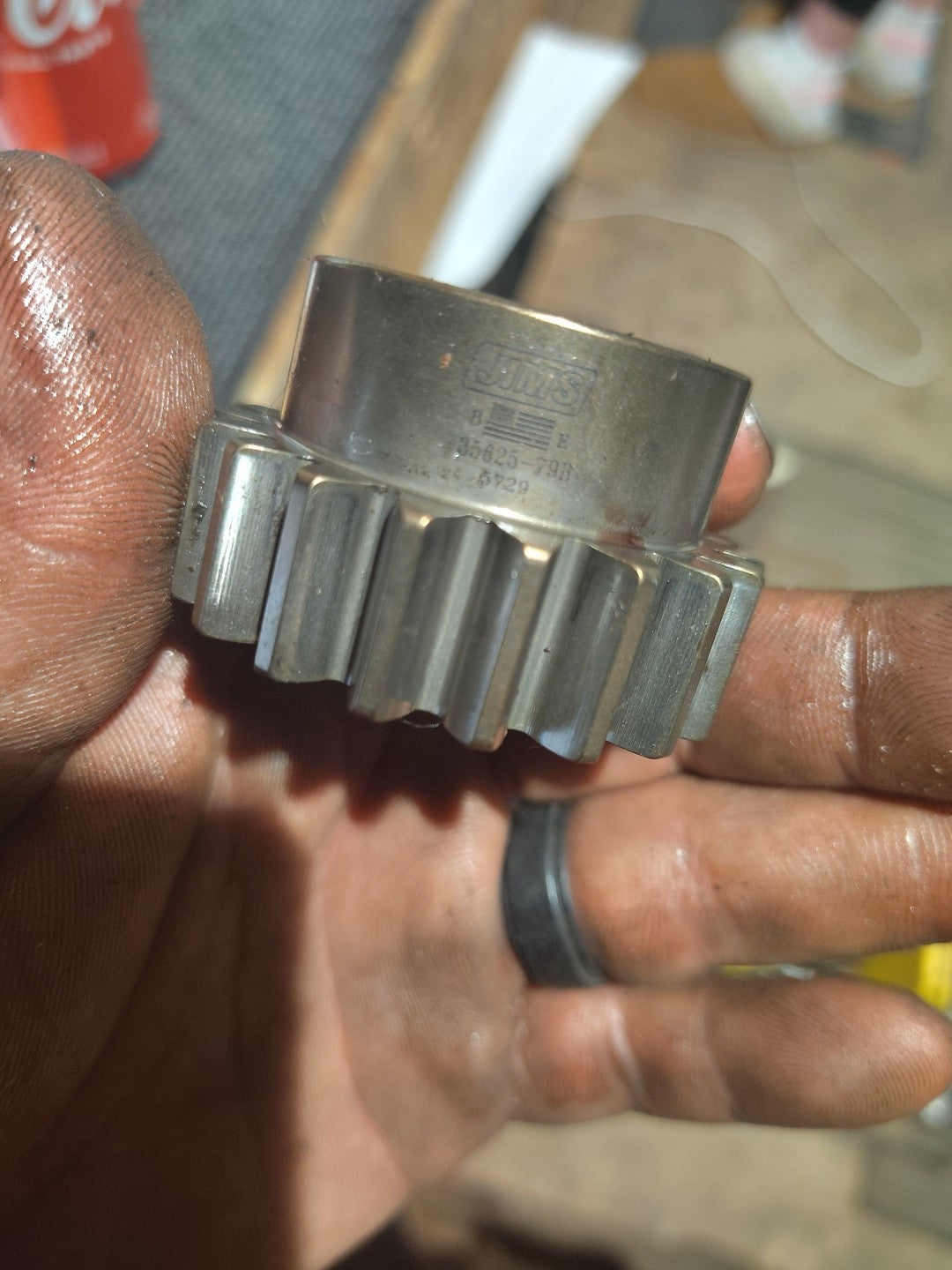 Jims 4th Gear Countershaft fits Harley-Davidson 79-93 FLT, 79-93 FLT, 82-93 FXR