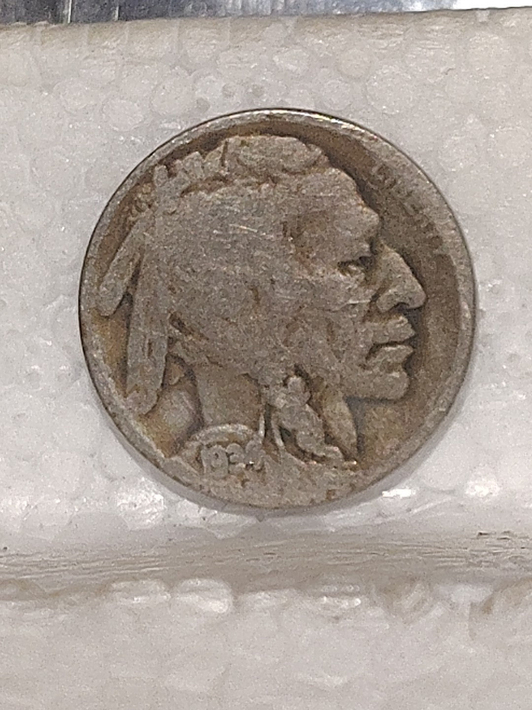 1934 D Buffalo Nickel Dripping Luster++ Gorgeous Rainbow Toning!
