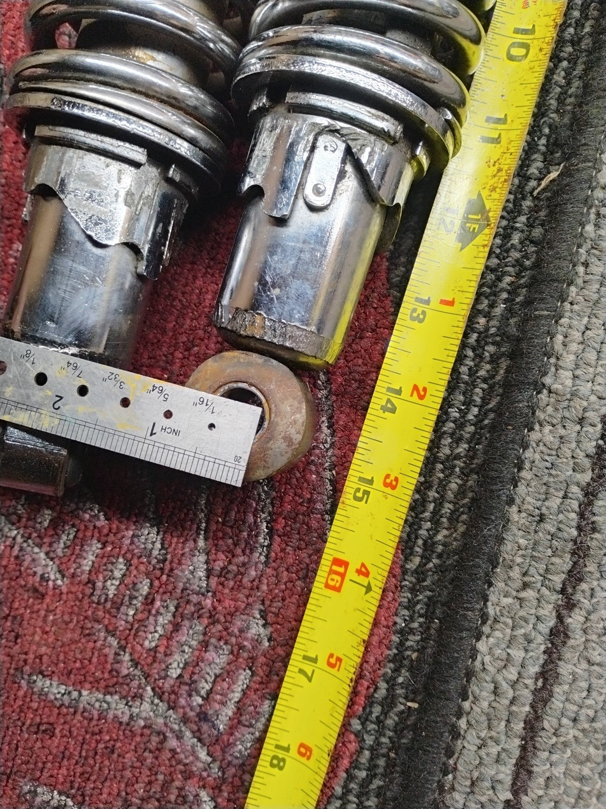 03 Harley 100th Anniversary Sportster XL 1200 Rear Shocks Shock PAIR