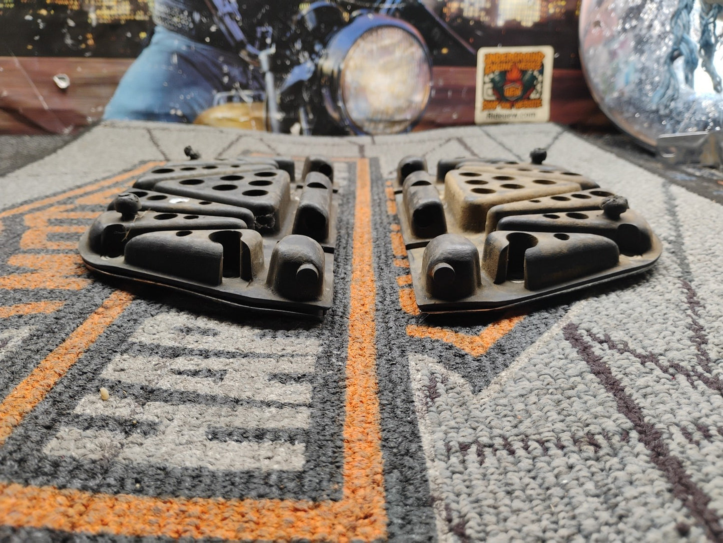 2000 HARLEY-DAVIDSON ELECTRA GLIDE ULTRA CLASSIC EFI FLHTCUI REAR  PEGS