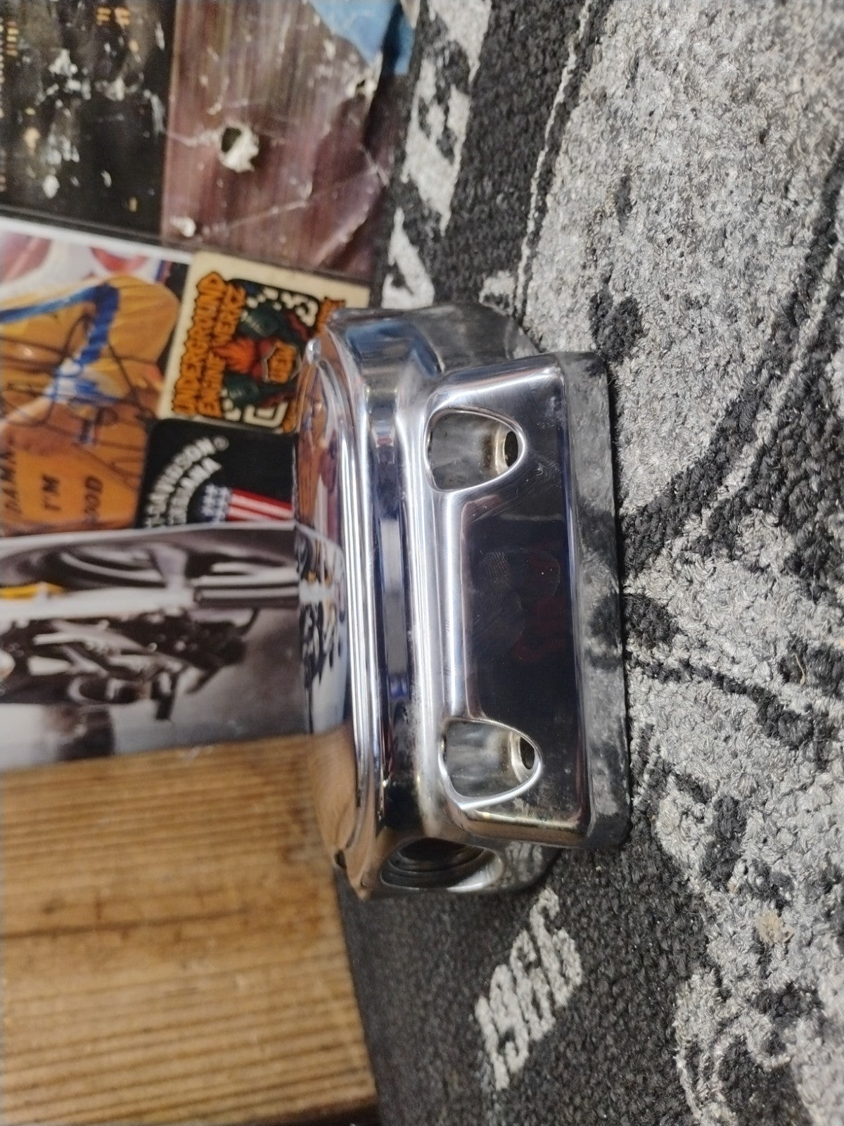 Harley-Davidson Chrome Transmission Side Cover Touring Dyna Softail