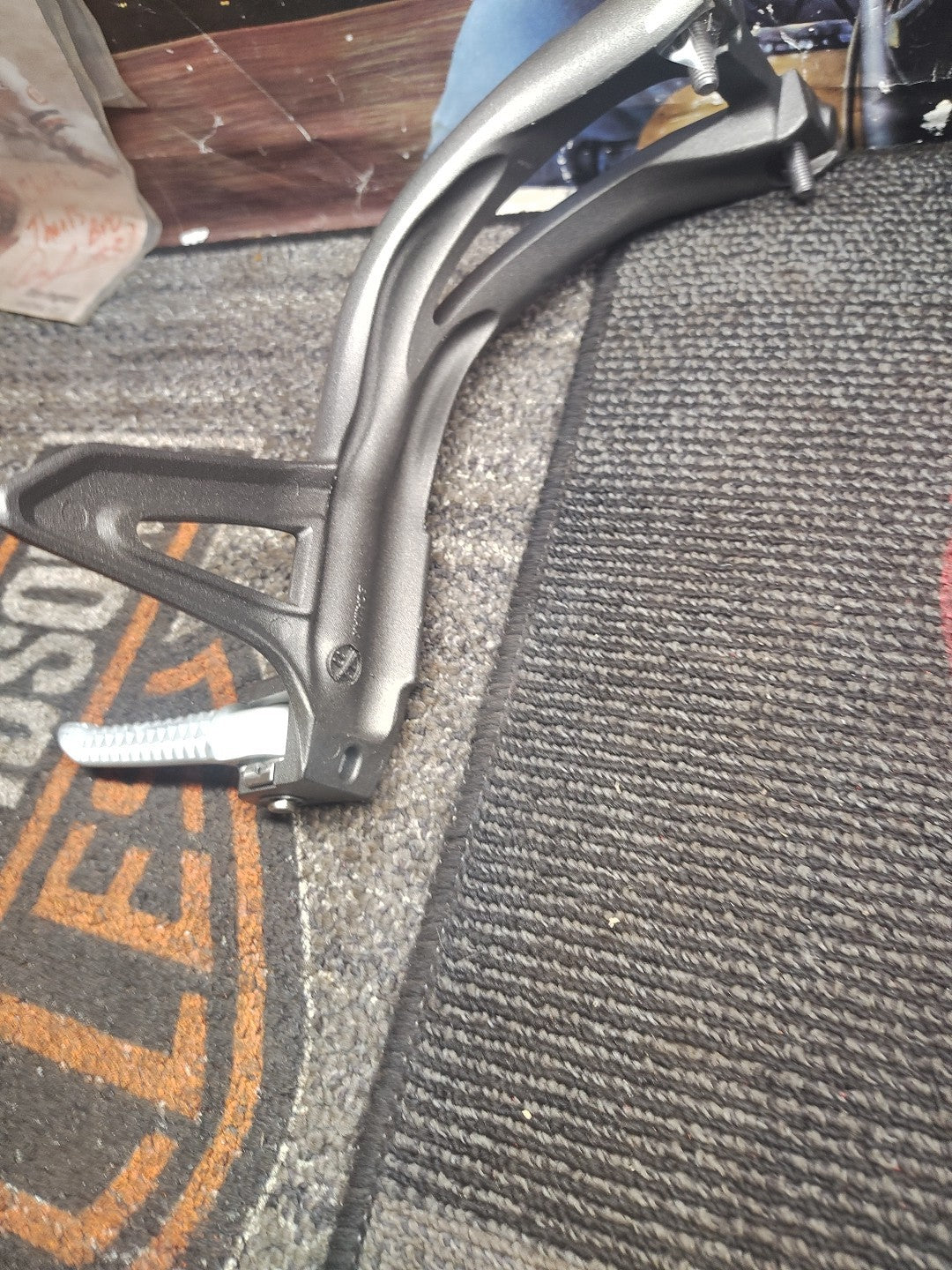 Original Right Rear Footrest Triumph Speed Triple 1050 RS 2018 2020