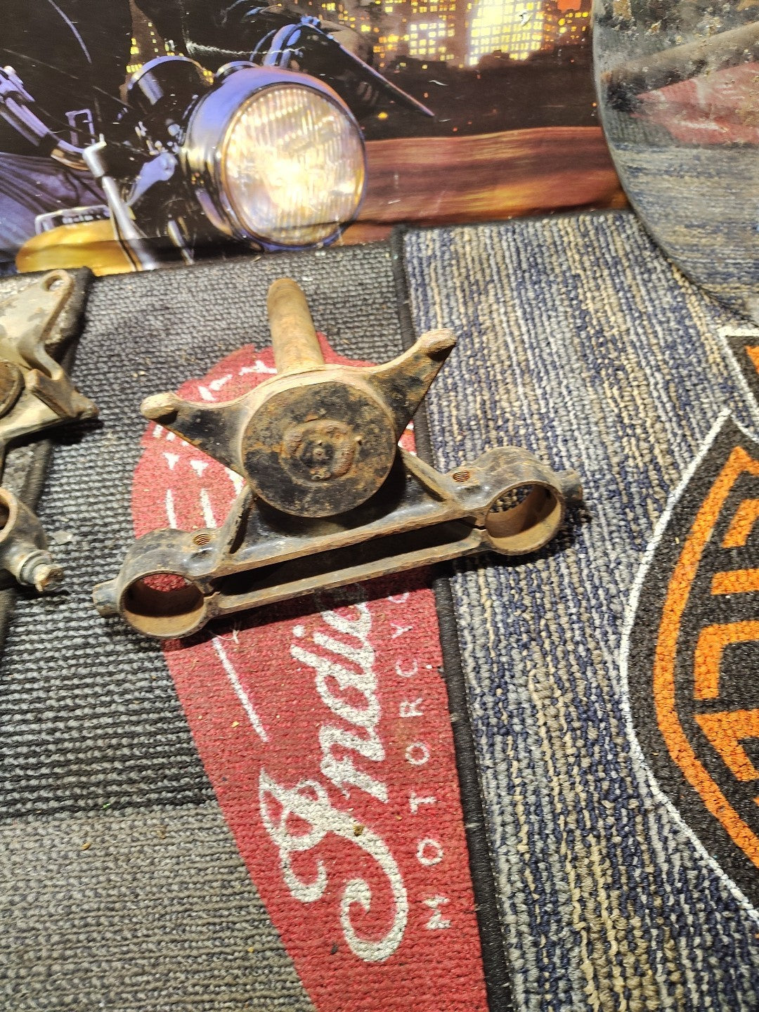 Harley-Davidson 35mm Lower Triple Tree 45707-72 IRONHEAD Sportster 15/16" Stem 