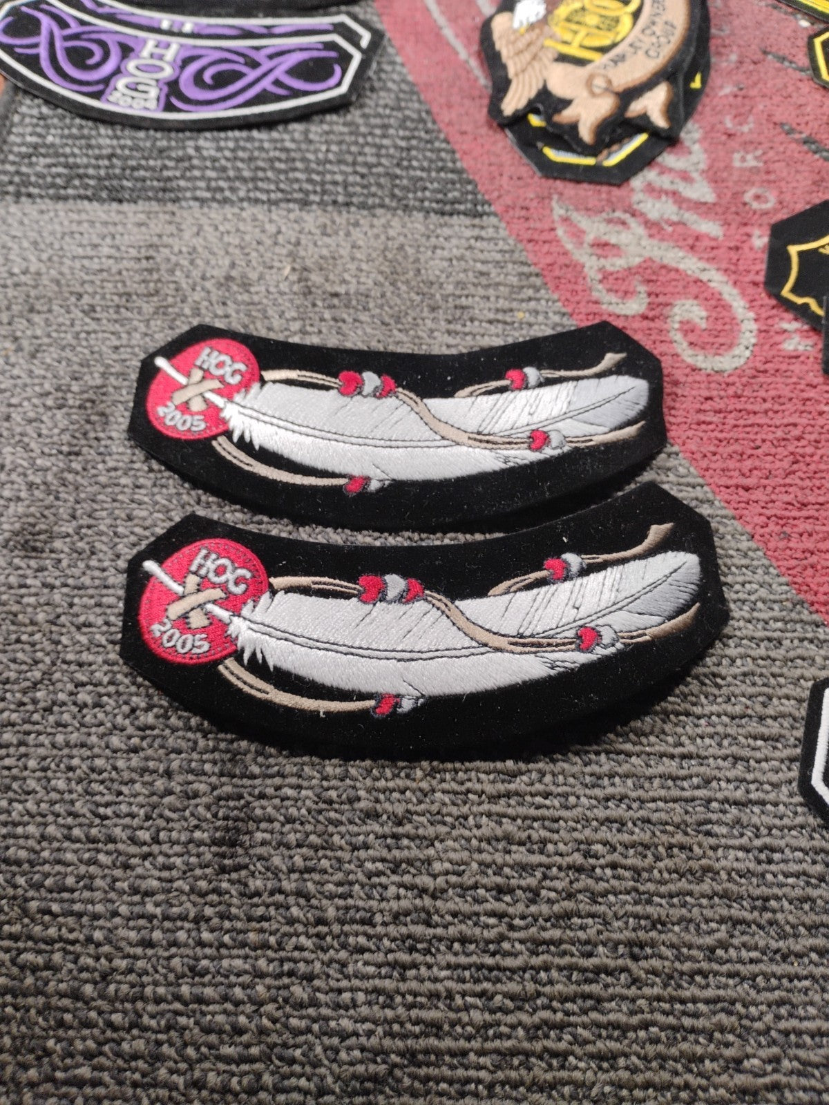 Vintage NOS 2005 HOG Harley Davidson Rocker Patch