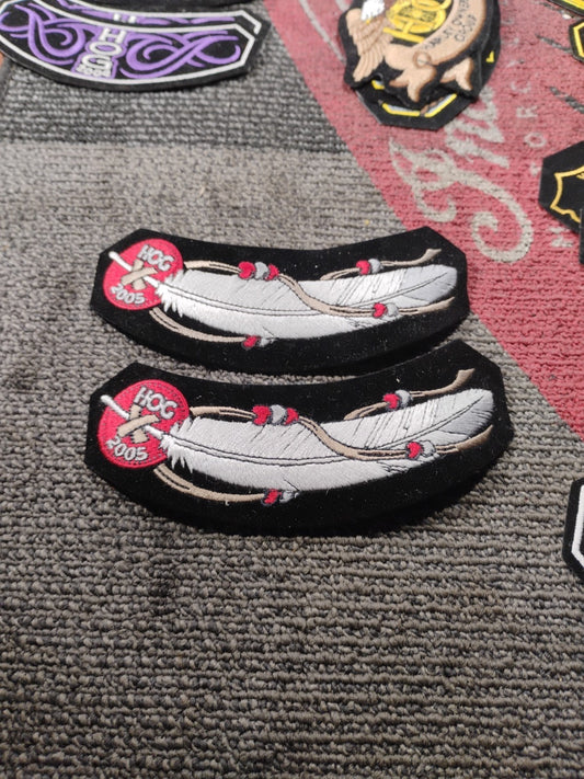 Vintage NOS 2005 HOG Harley Davidson Rocker Patch