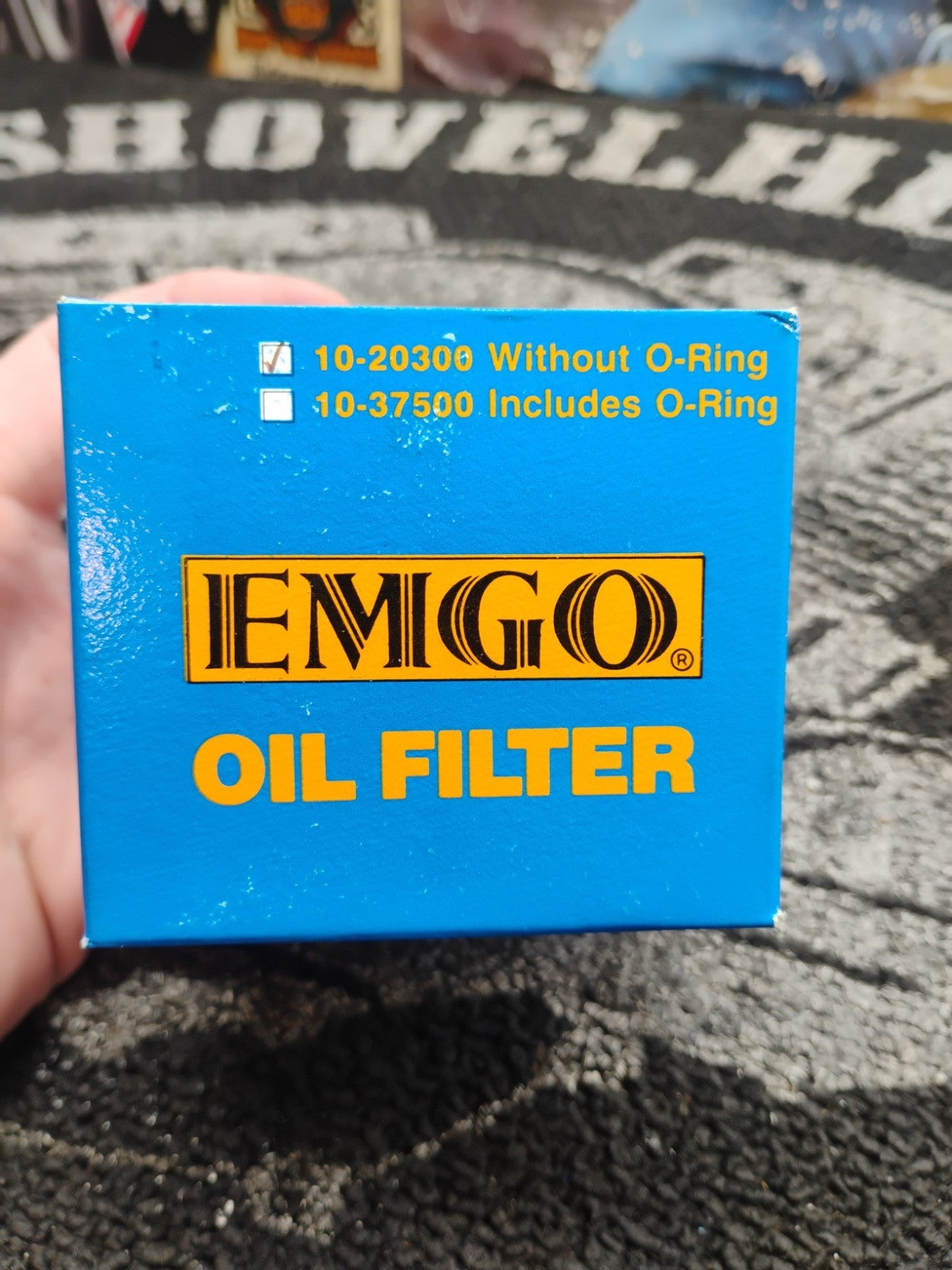 EMGO 10-20300 Motorcycle Oil Filter Kawasaki Honda New Old Stock