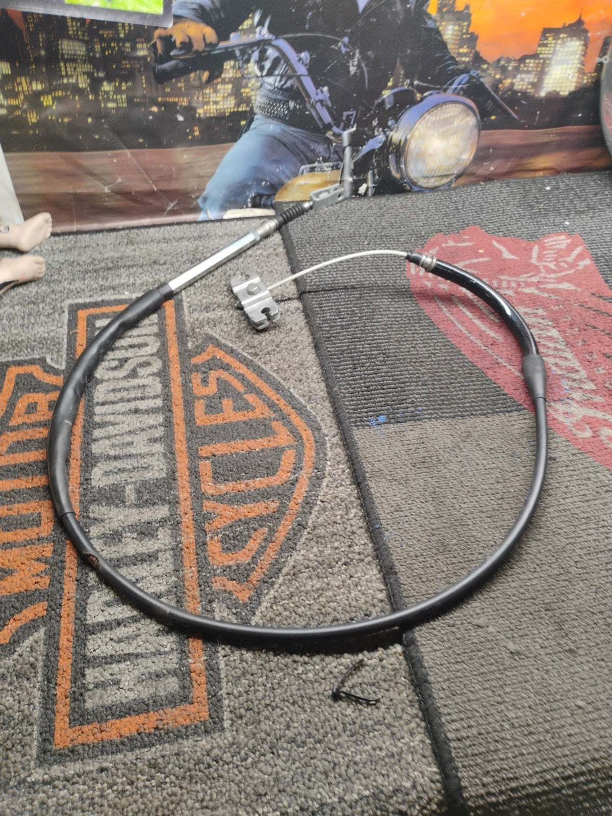 Harley OEM Trike Tri Glide 2019-2023 Freewheeler FLHTCUTG Parking Brake Cable P