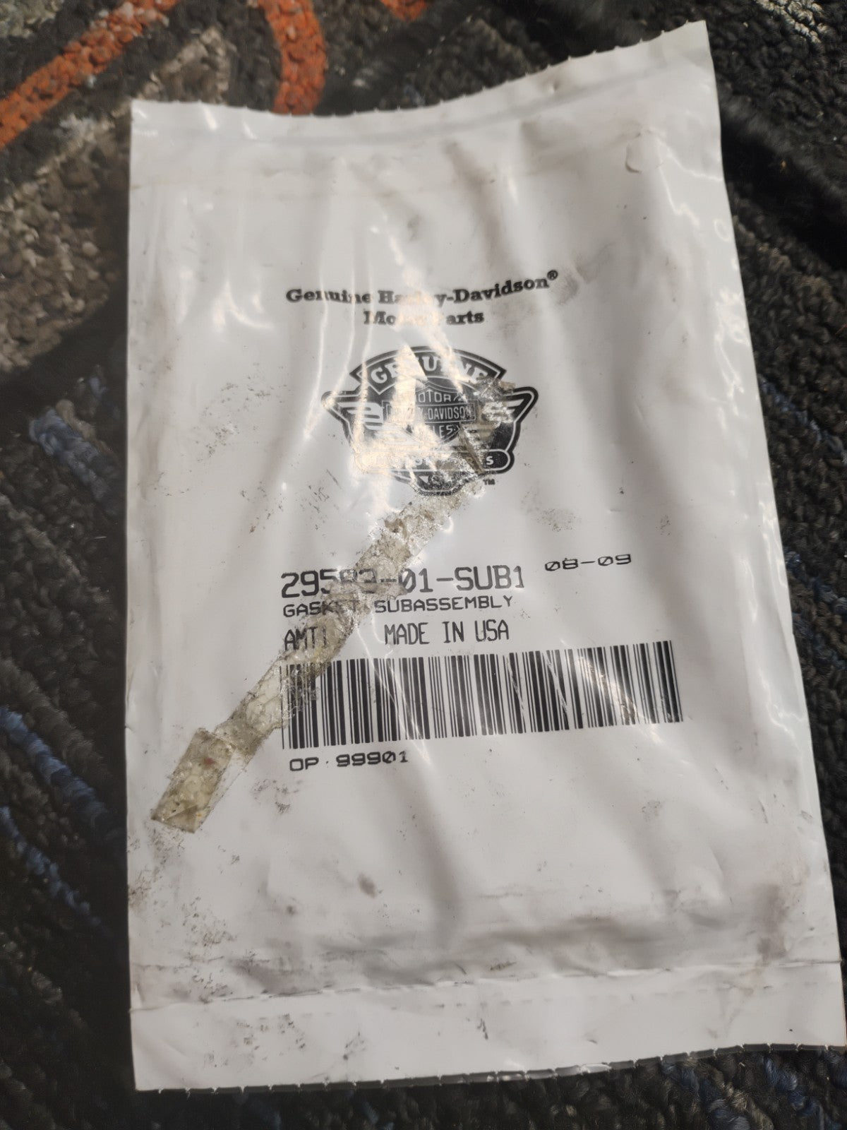 NOS OEM Harley-Davidson Gasket Assembly 29583-01-SUB1 Genuine Factory Par