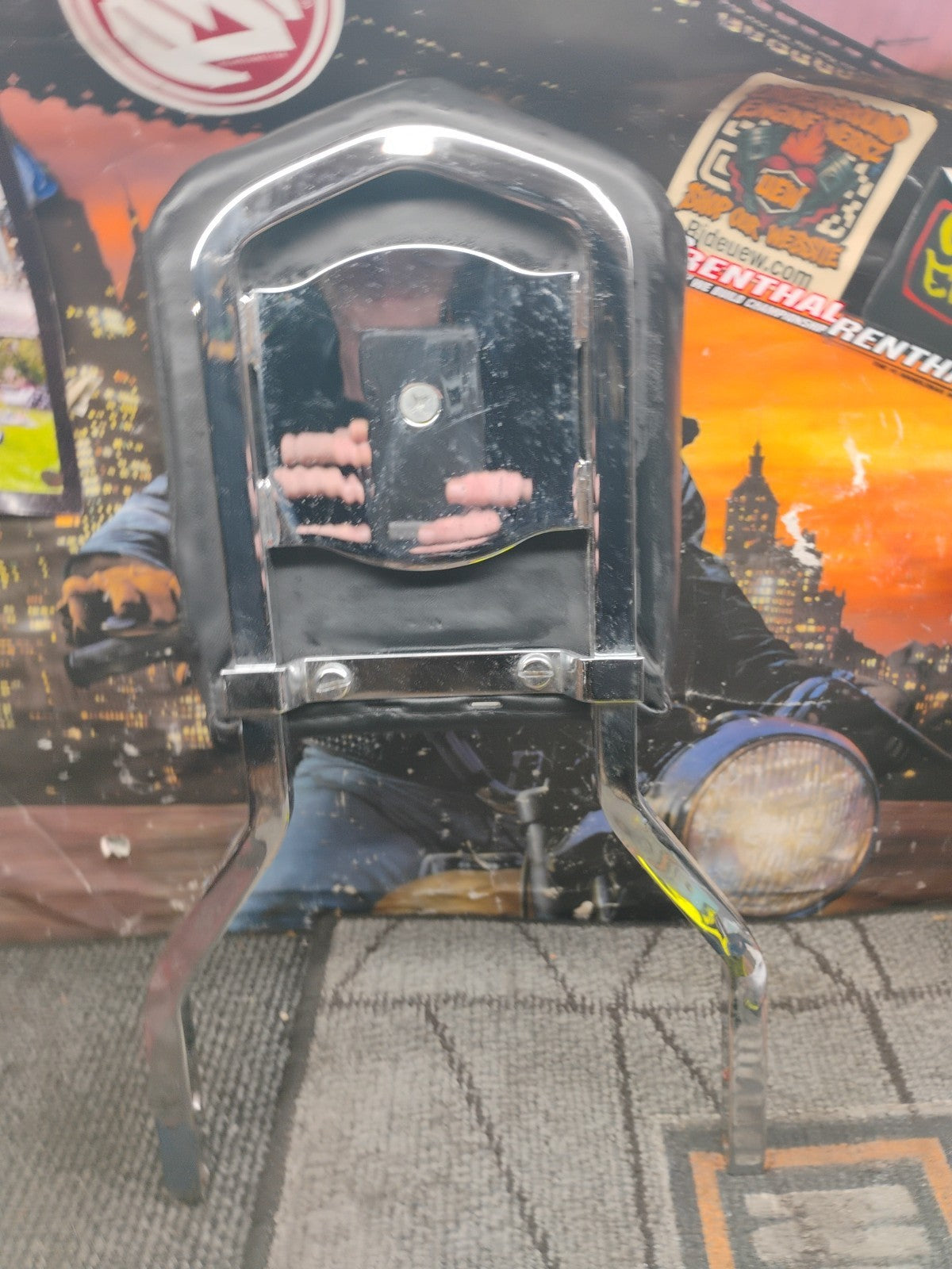 Harley Davidson Sissy Bar Backrest