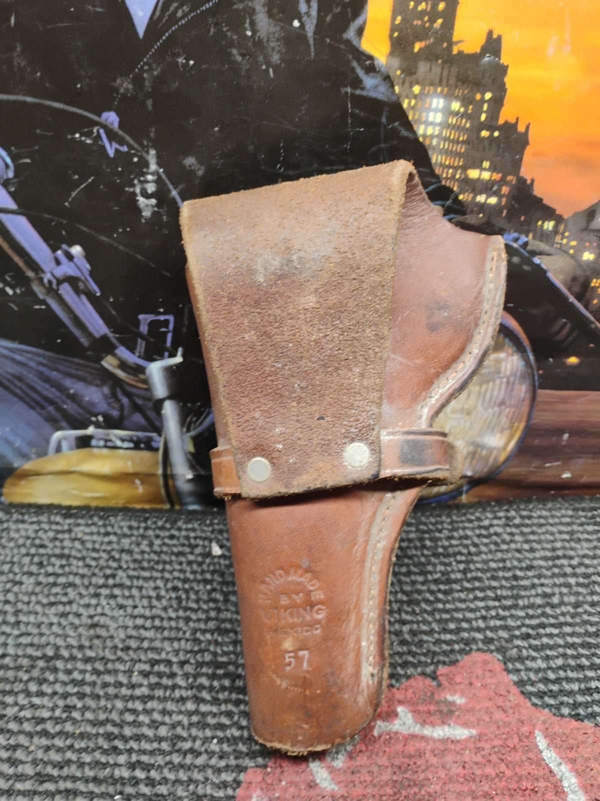 Vintage Viking Brand Right Handed Revolver Holster #57