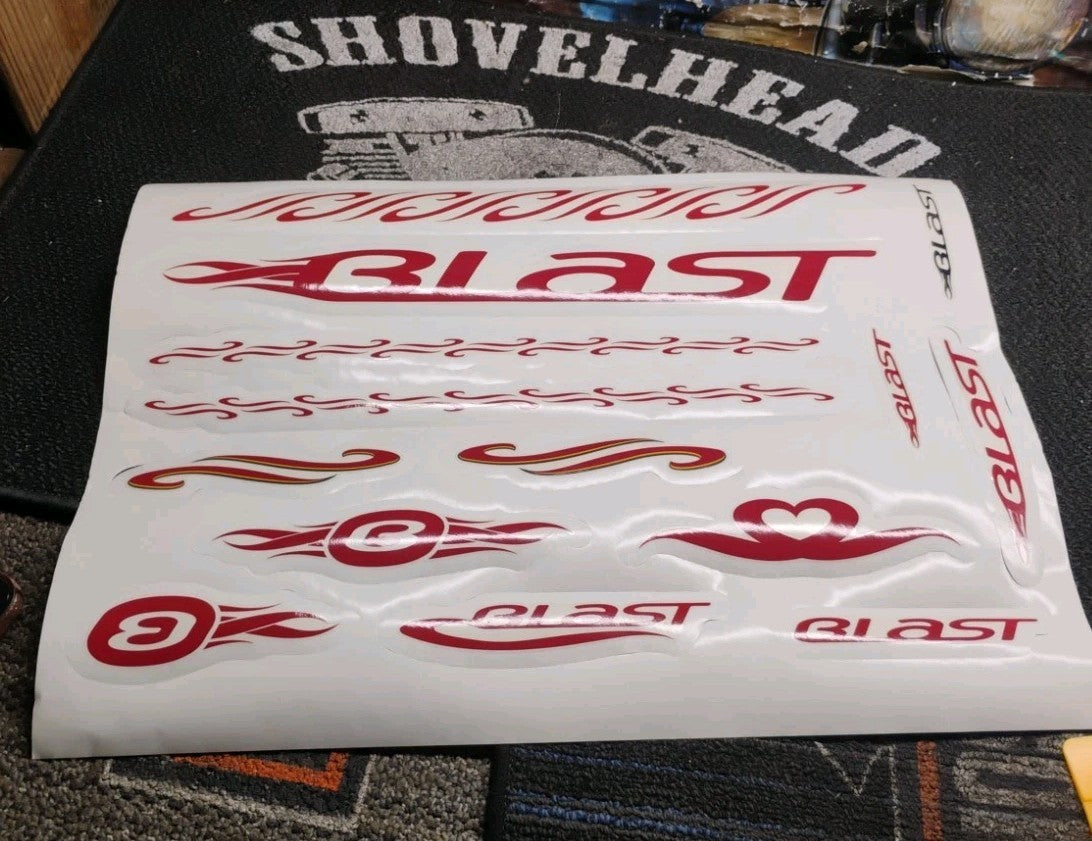 NOS Buell Blast Mesa Personal FX Decal Set 3 H-D 13622-00Y