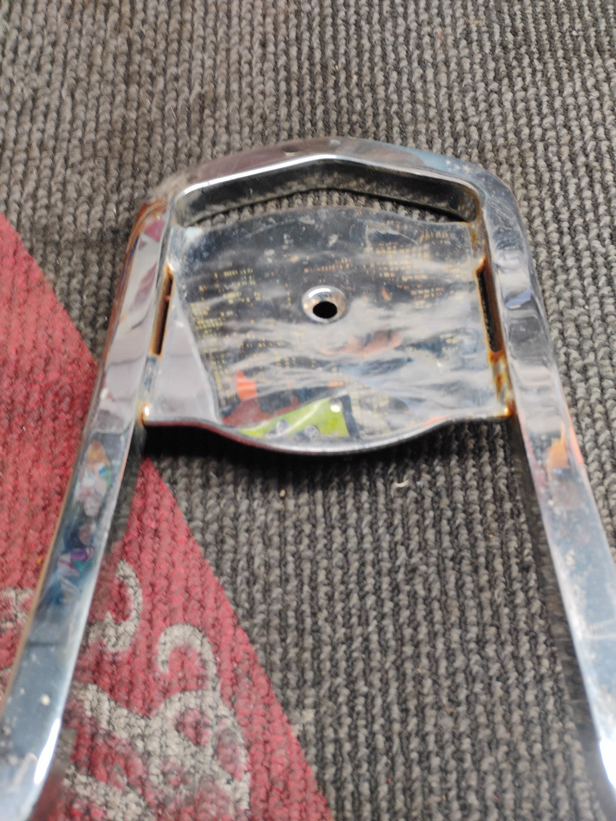 Harley-Davidson Sissy Bar Upright  & Mounting Brackets 
