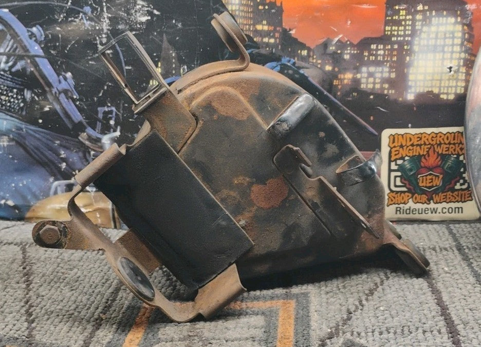 1974 CB 125S Airbox Air Filter Canister Battery Holder
