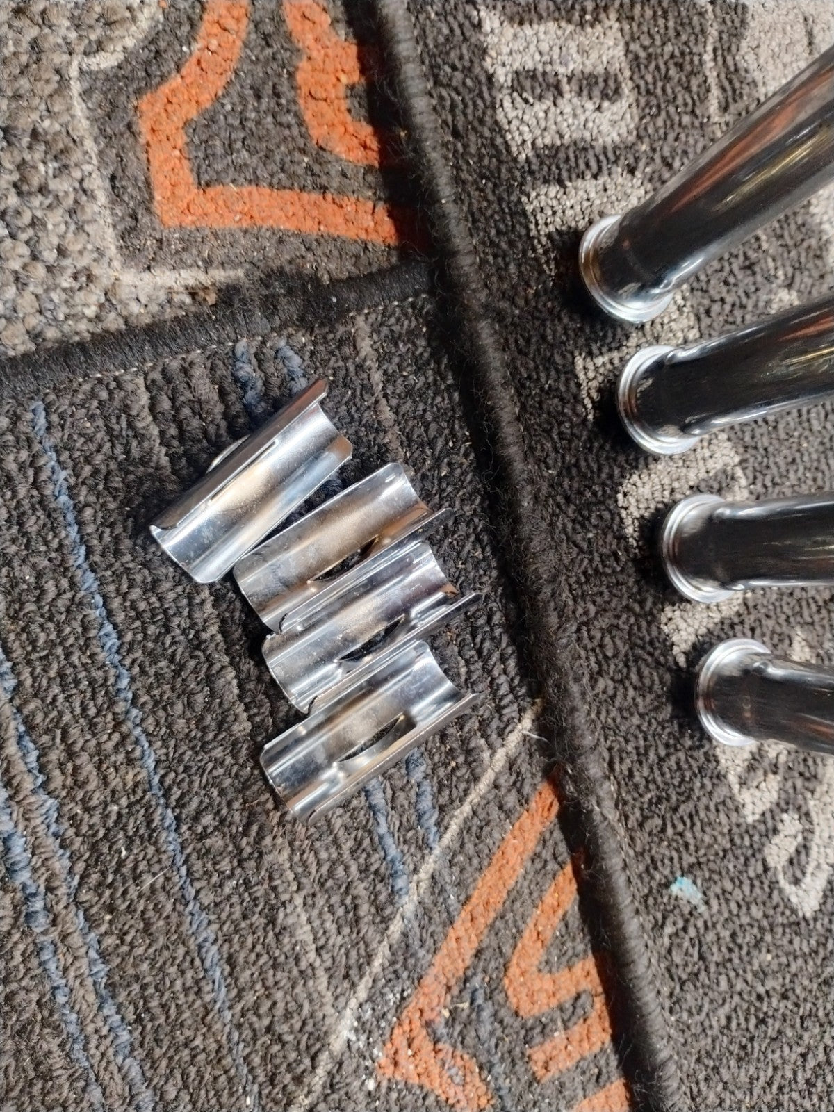 OEM Harley-Davidson Chrome Pushrod Cover Tube Set EVO Twin Cam Sportster
