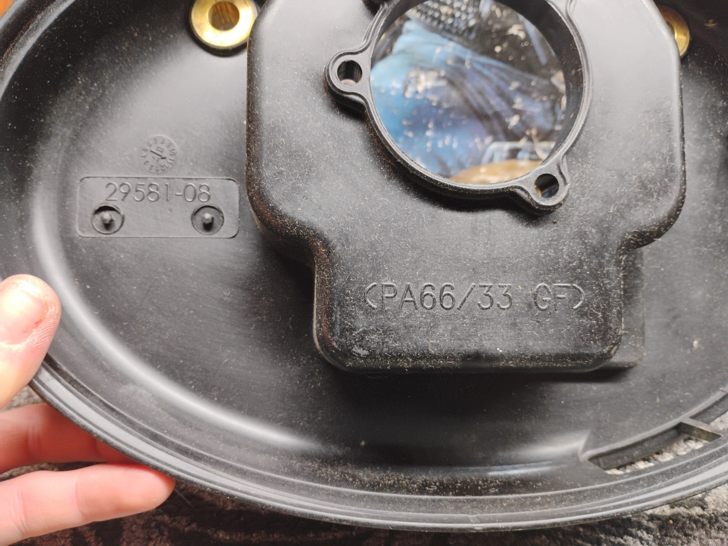 Harley Davidson OEM Air Cleaner Backing Plate Softail Touring Dyna EFI