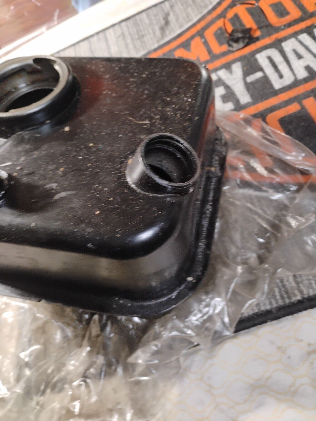 Harley '65-'82 Shovel Head oil tank, used Needs Work  