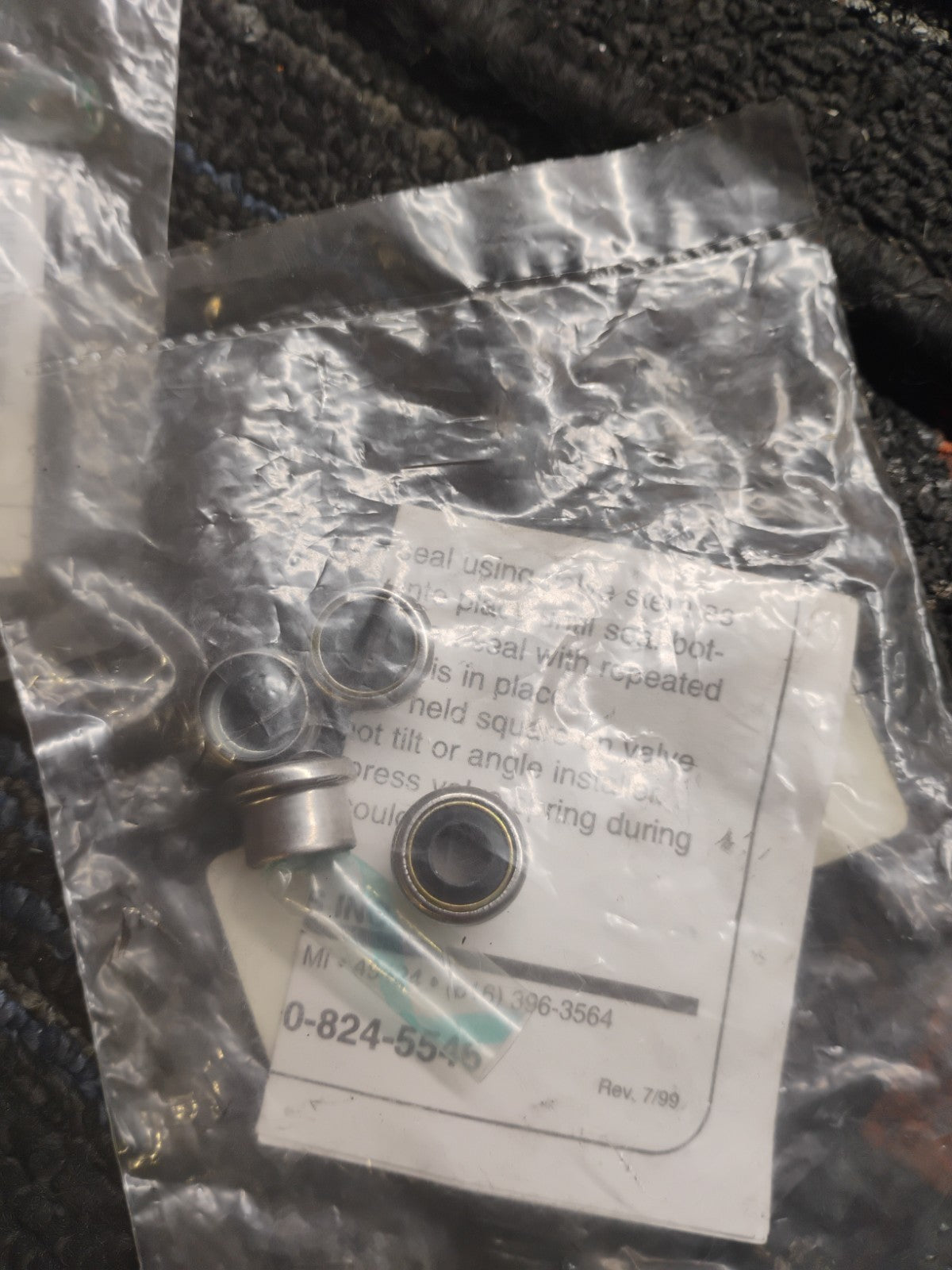 K-Line 4818004-86 Valve Guide Seal Set Harley-Davidson 5/16 .420 NOS