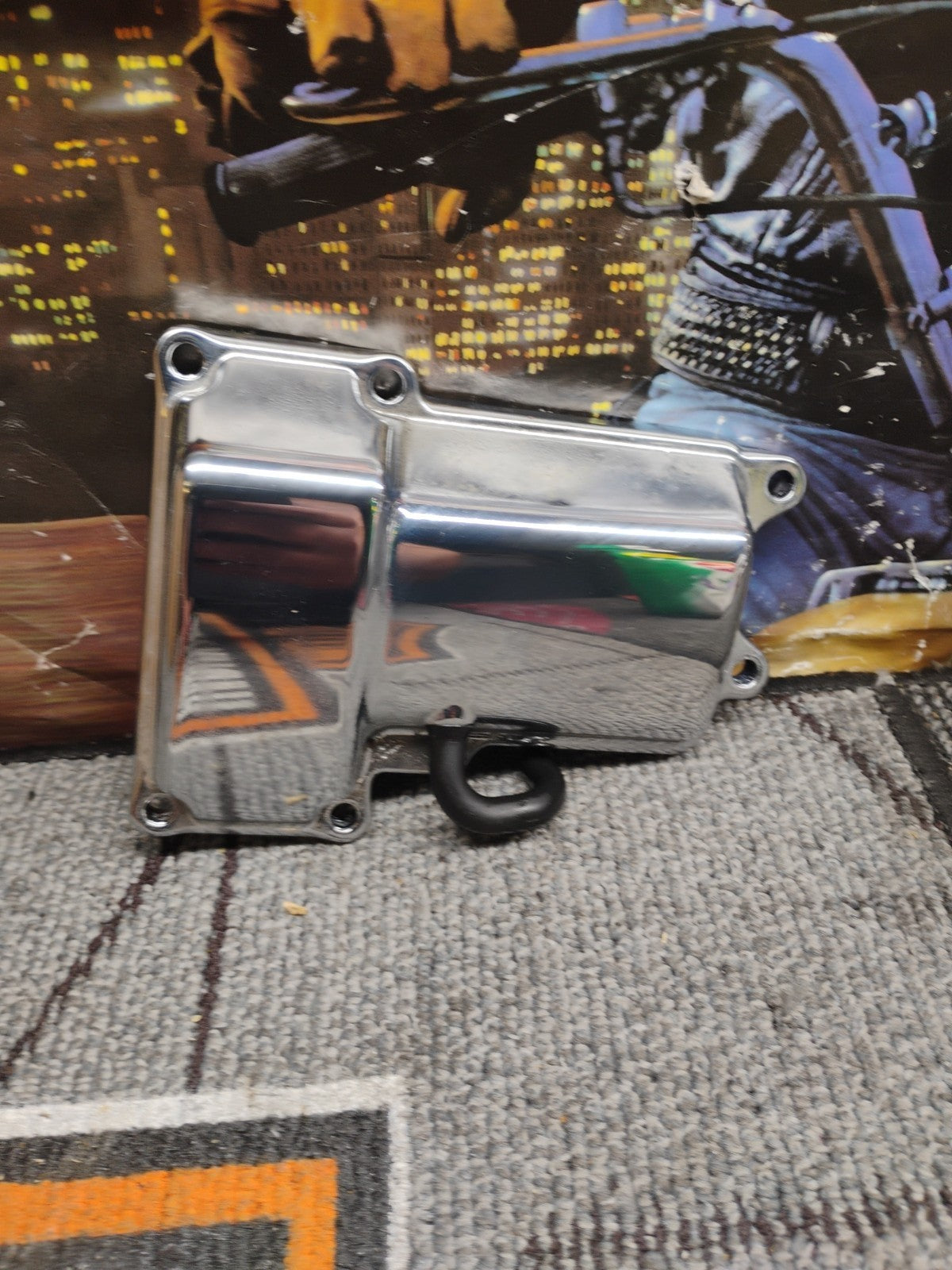 Harley Davidson - OEM 34471-06A  Chrome Transmission Top Cover 