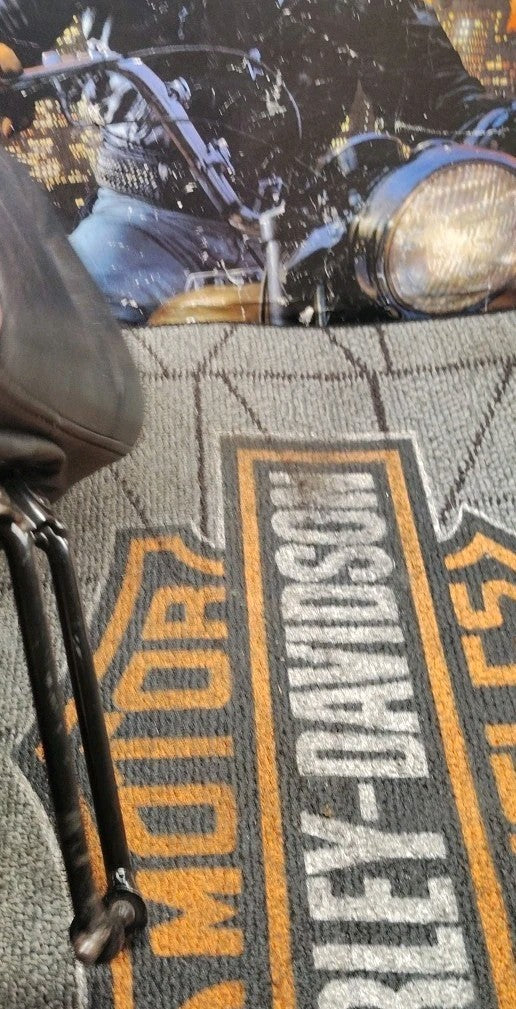 88-22 Harley Touring Front Seat Backrest Pad OEM 52572-09A ST1552