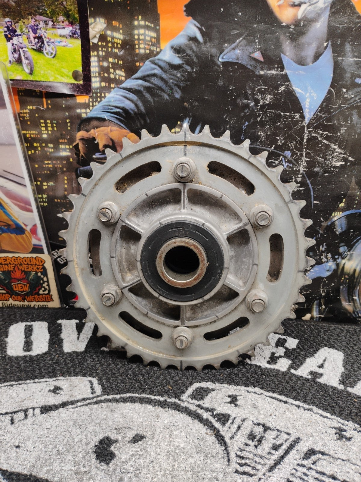 1997 Suzuki GSX‑R600 SRAD OEM Rear Hub Sprocket Carrier Wheel Drive64651-33E00