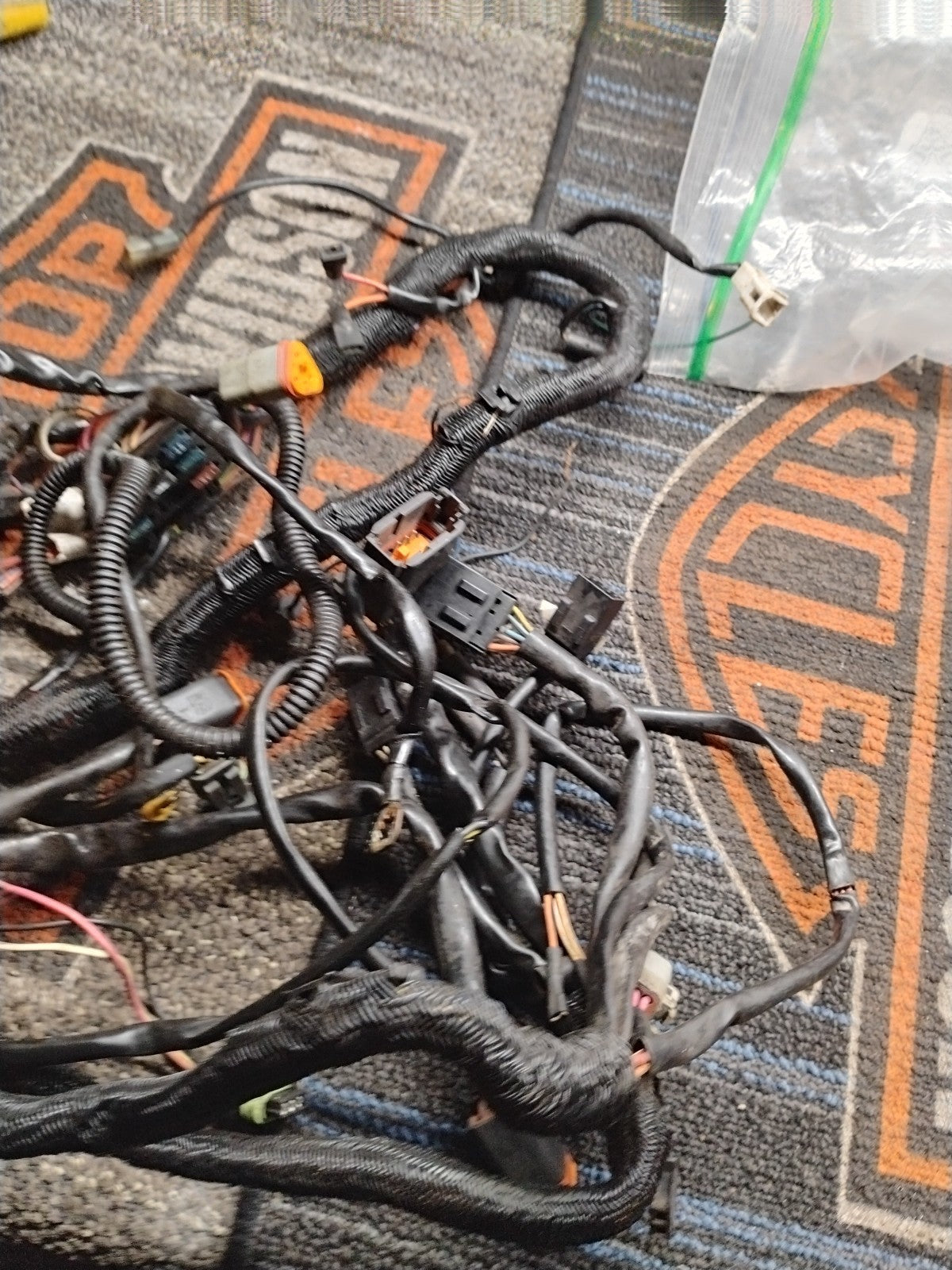 2002 Buell Blast 500 Almost Complete Wiring Harness Oem