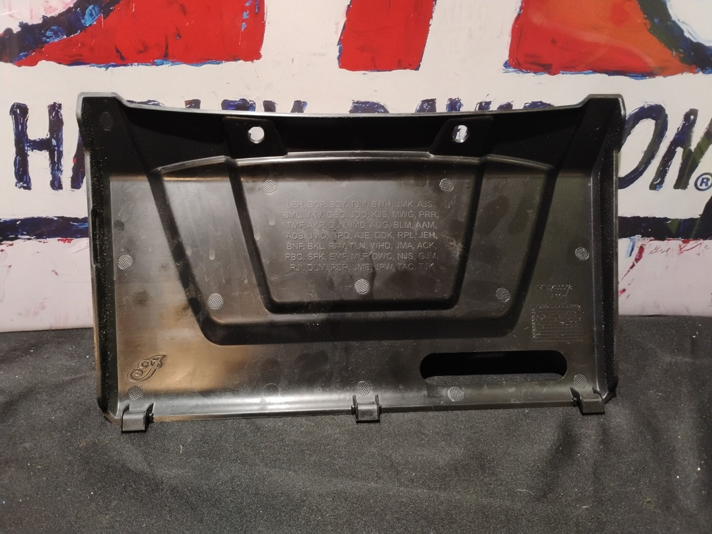 23 Indian Challenger Motorcycle plastic cover panel 5455018