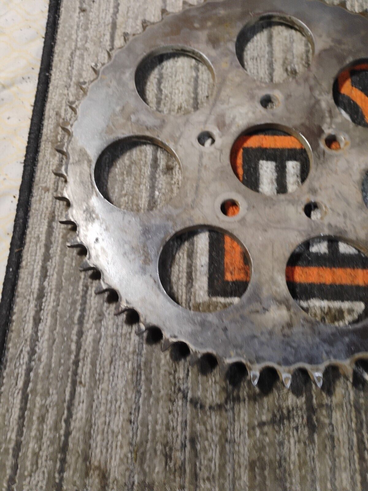 Harley Davidson Rear 51 T Dished Shovelhead Tooth Sprocket Oem