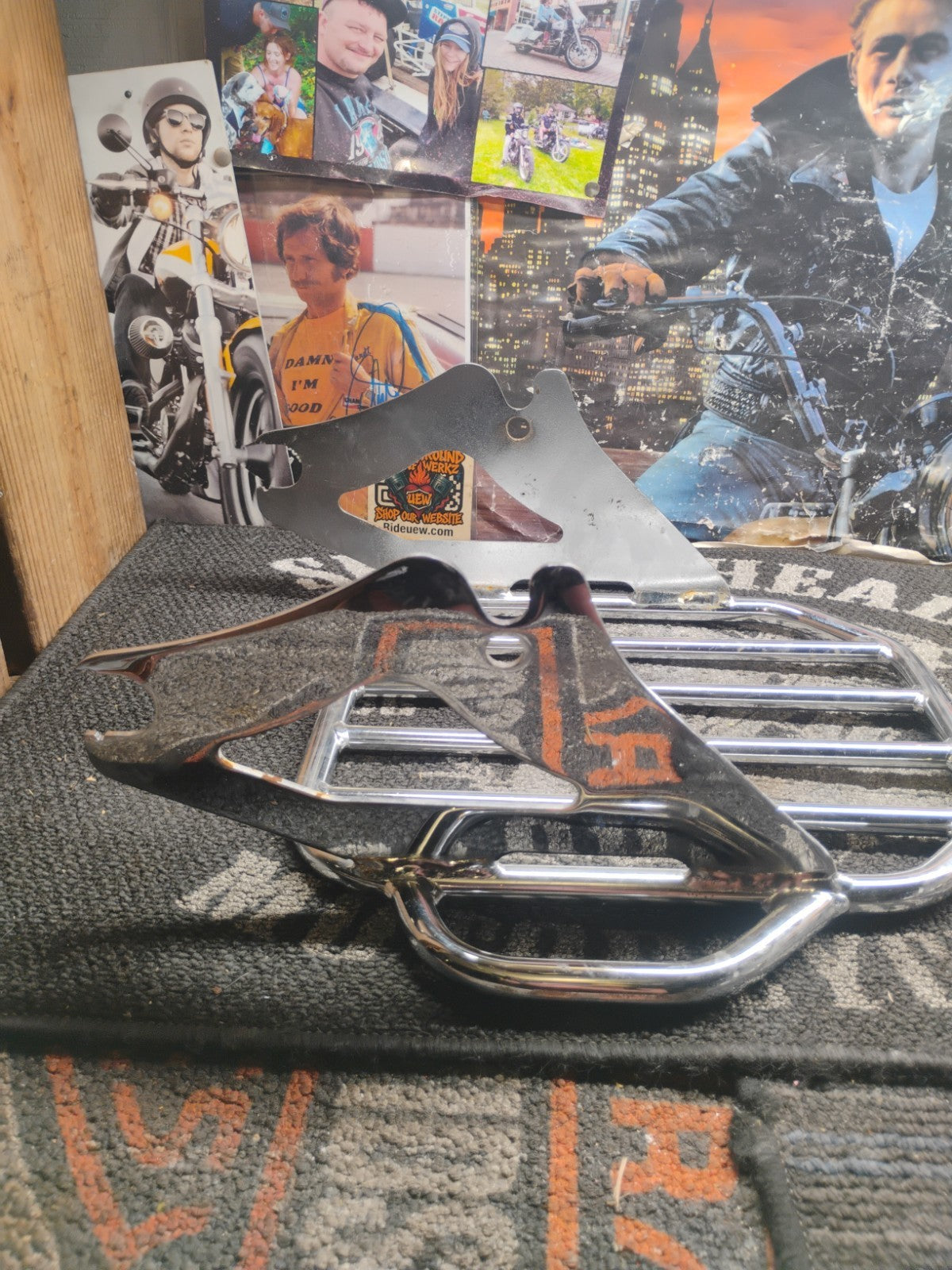 Harley Davidson 09-13 Touring Detachable Luggage Trunk Rack