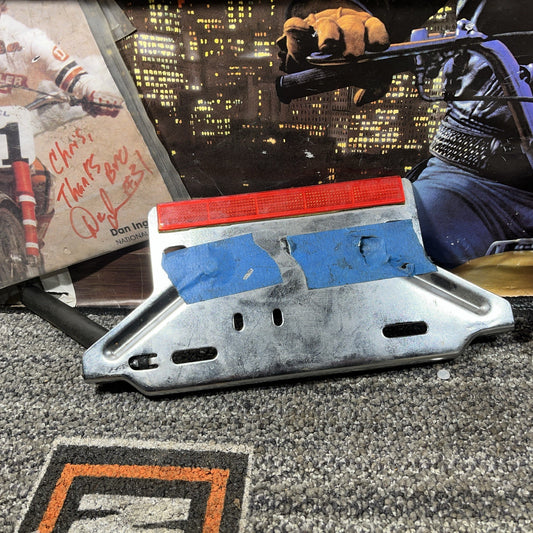  2006 Harley Touring FLHTCUI Electra Glide Rear Frame Guard Plate Holder 53422-