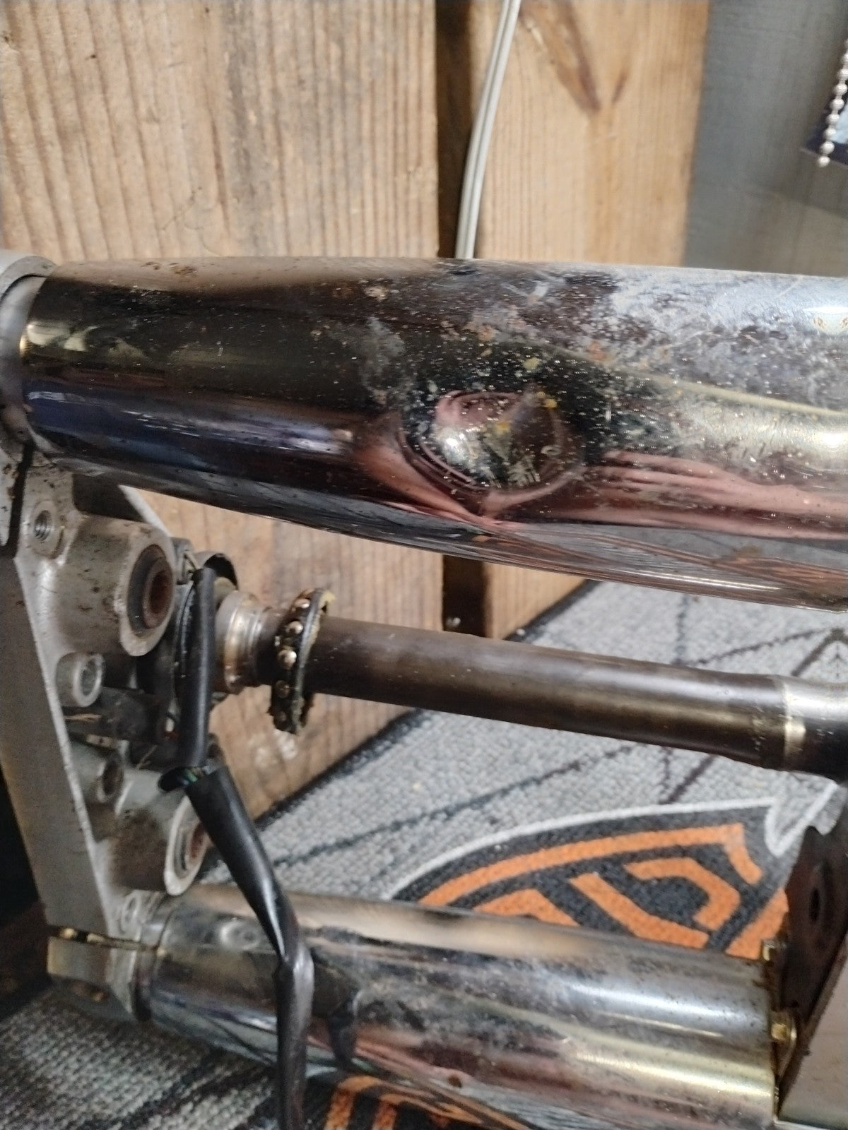 00-07 SHADOW SABRE 1100 FRONT END FORKS FORK TRIPLE TREE CLAMP TOP BOTTOM Axle 