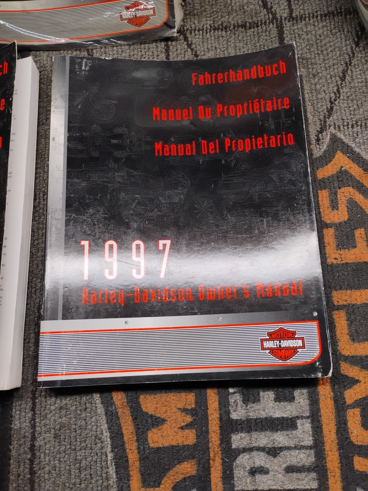 Vintage 1997 Harley Davidson Owner’s Manual International All Models