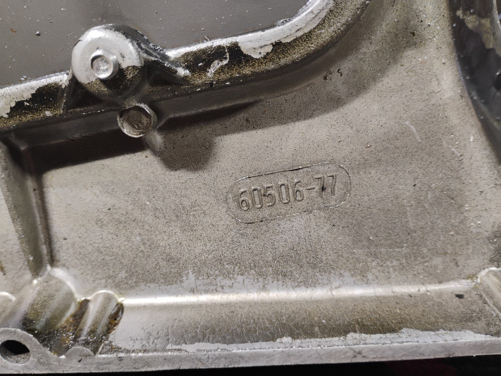 Harley Shovelhead Black Outer Primary Cover 60506-77