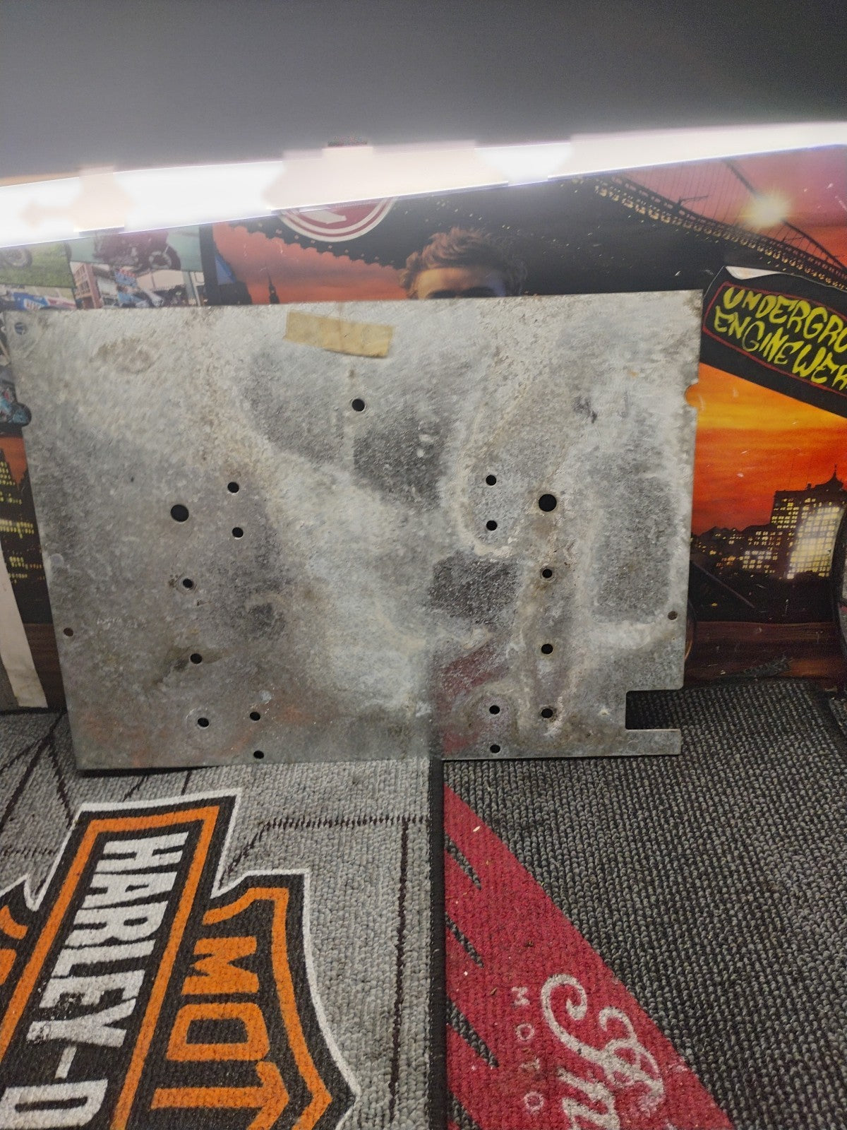 2000-2005 Harley Davidson Electra Glide LUGGAGE BOX MOUNT PLATE