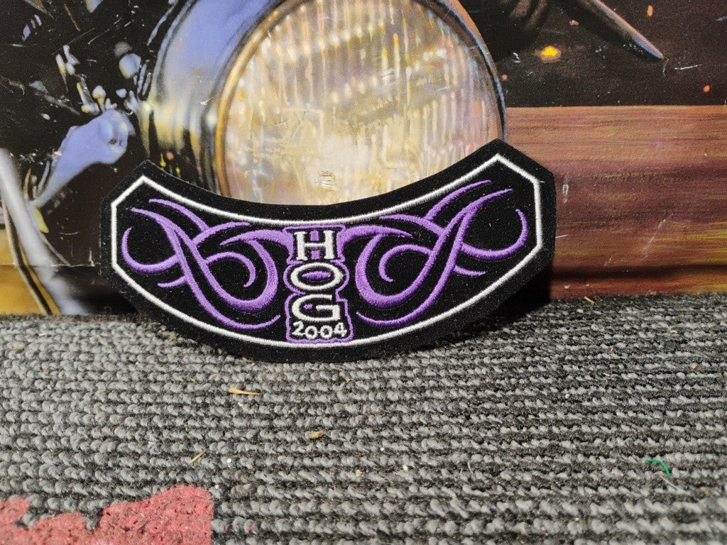 HARLEY DAVIDSON OWNERS GROUP HOG 2004 VEST JACKET PATCH  