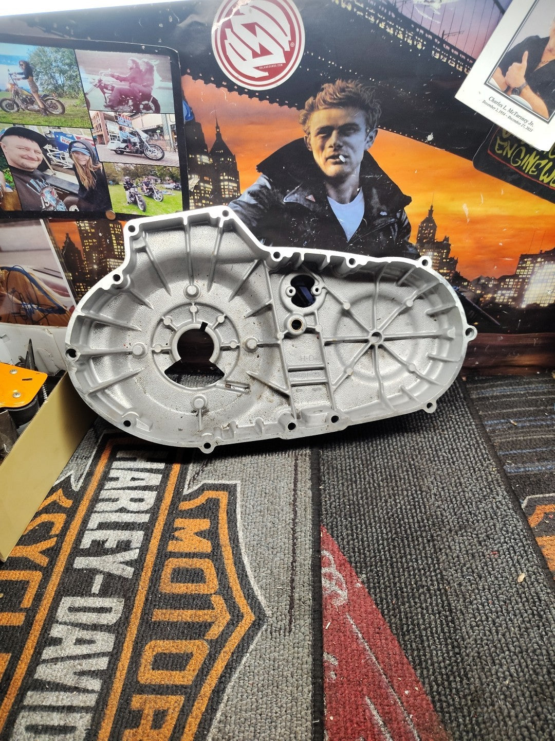 Natural Finish Primary Clutch Cover 1993-2003 Harley 883 1200 Sportster 34951-95