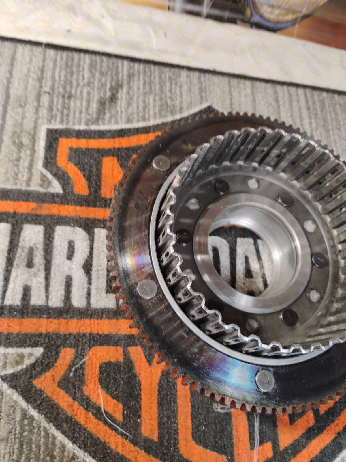 Harley Davidson 1994-1997 Big Twin Clutch Shell With Sprocket 5 Speed