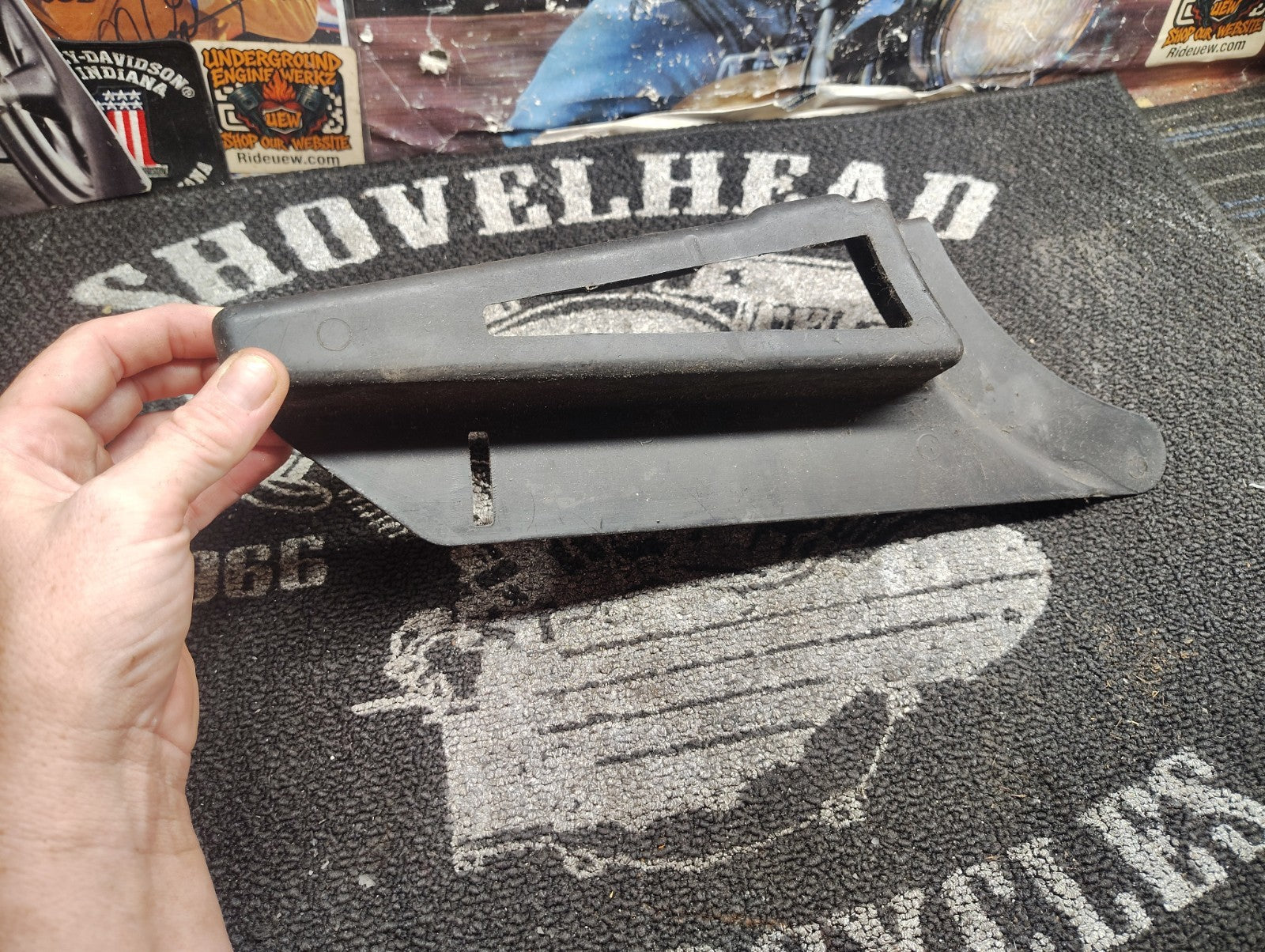 2008 Harley-Davidson Sportster XL1200N Nightster Lower Belt Guard Cover