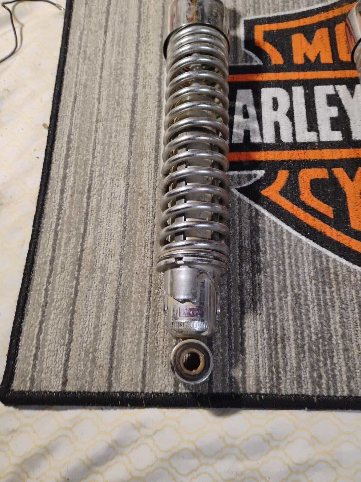 2001 Harley Davidson Sportster XL883 OEM Rear Shocks Right Left Shock 54566-97