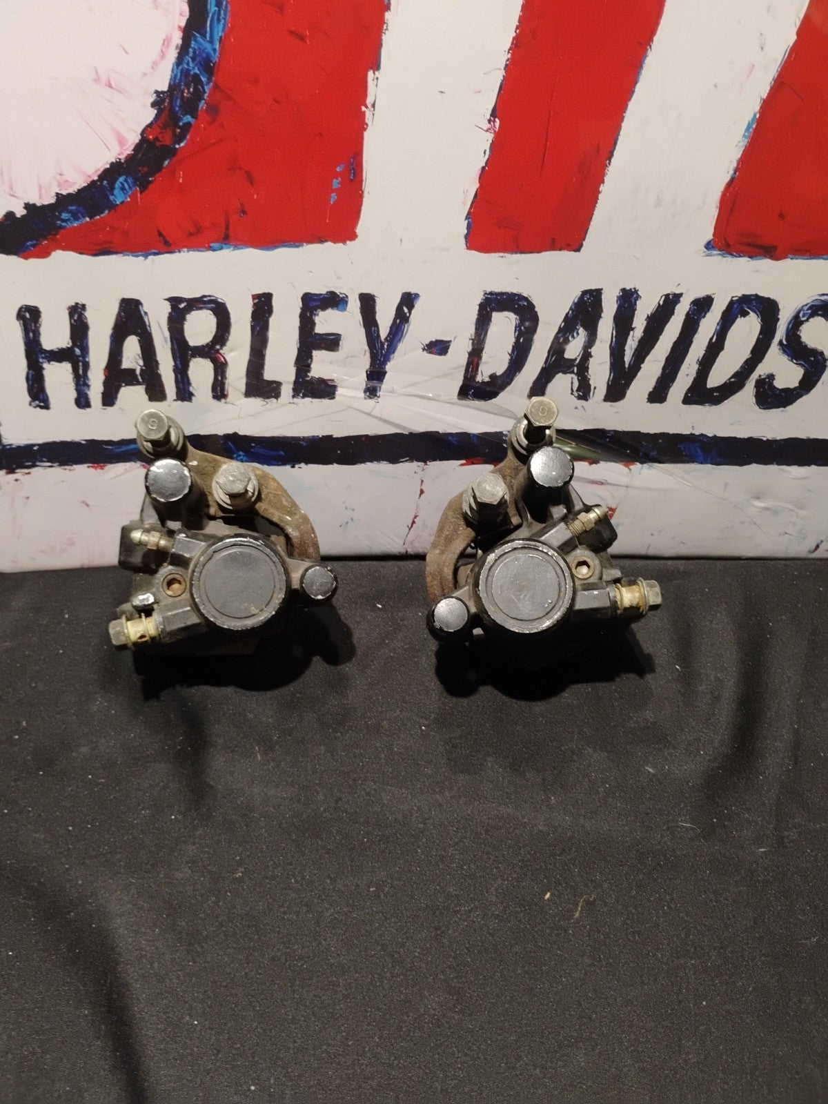 2006 Kawasaki KL650a front brake calipers 