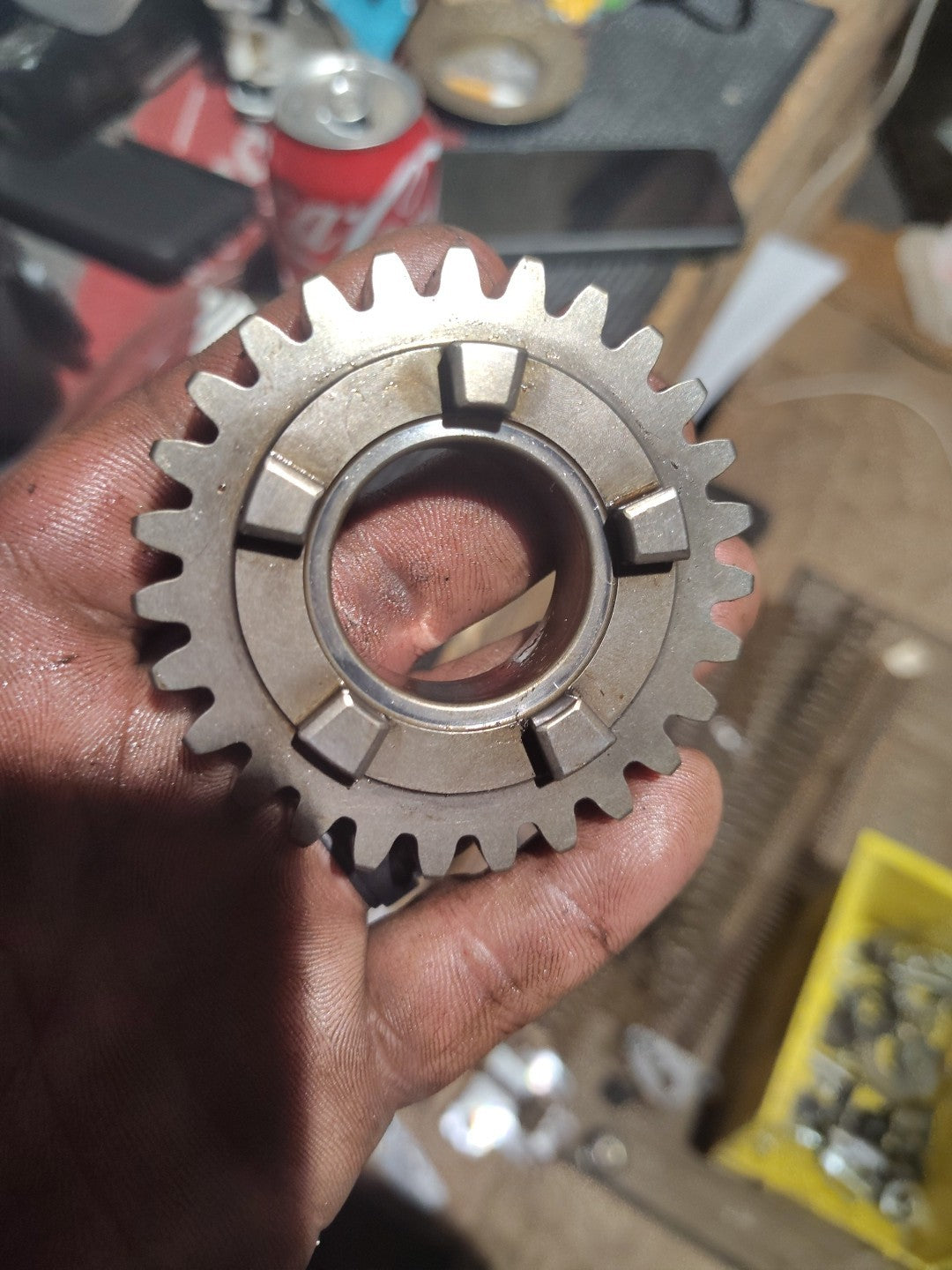 Mainshaft 3rd Countershaft 2nd Gear Stock Ratio for Harley 5-speed #35027-79B