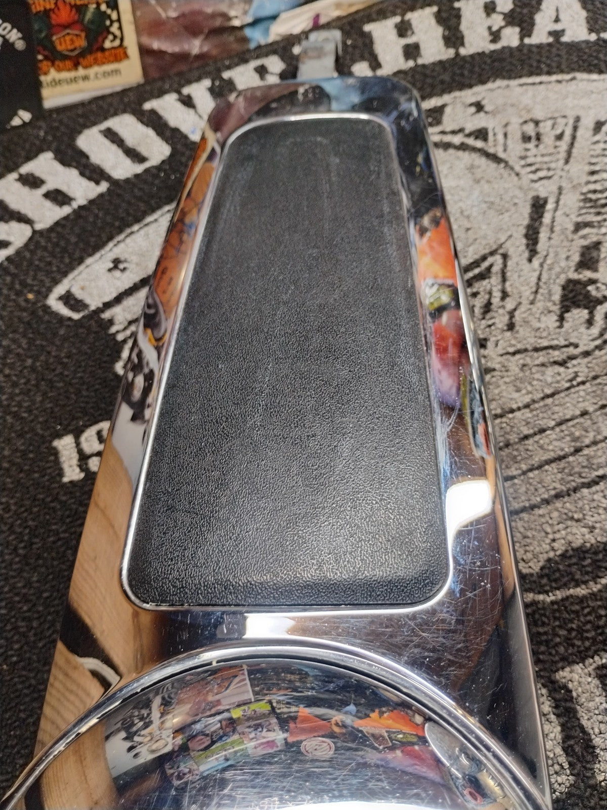 OEM Harley-Davidson Chrome Gas Tank Console Dash 2008-Up 61270-08