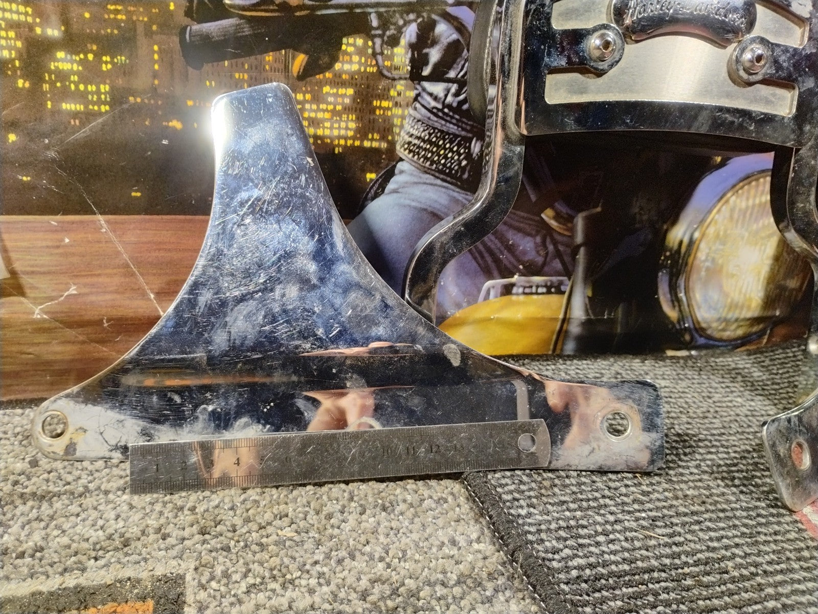 harley davidson backrest