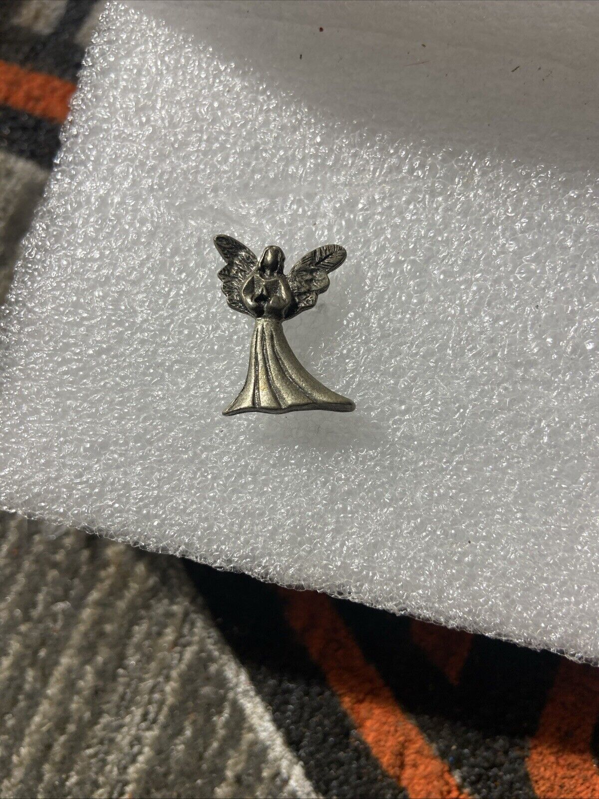 Praying Angel Strength & Perseverance Pin