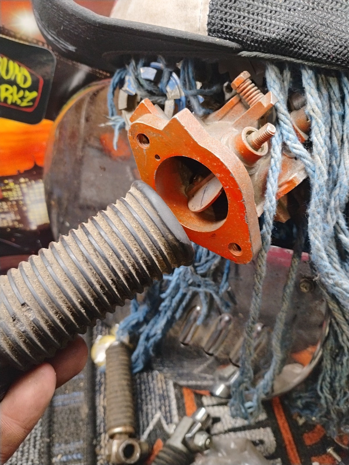 crusty harley OEM Knucklehead Panhead Shovelhead Buddy Passenger Peg W Mount Bra