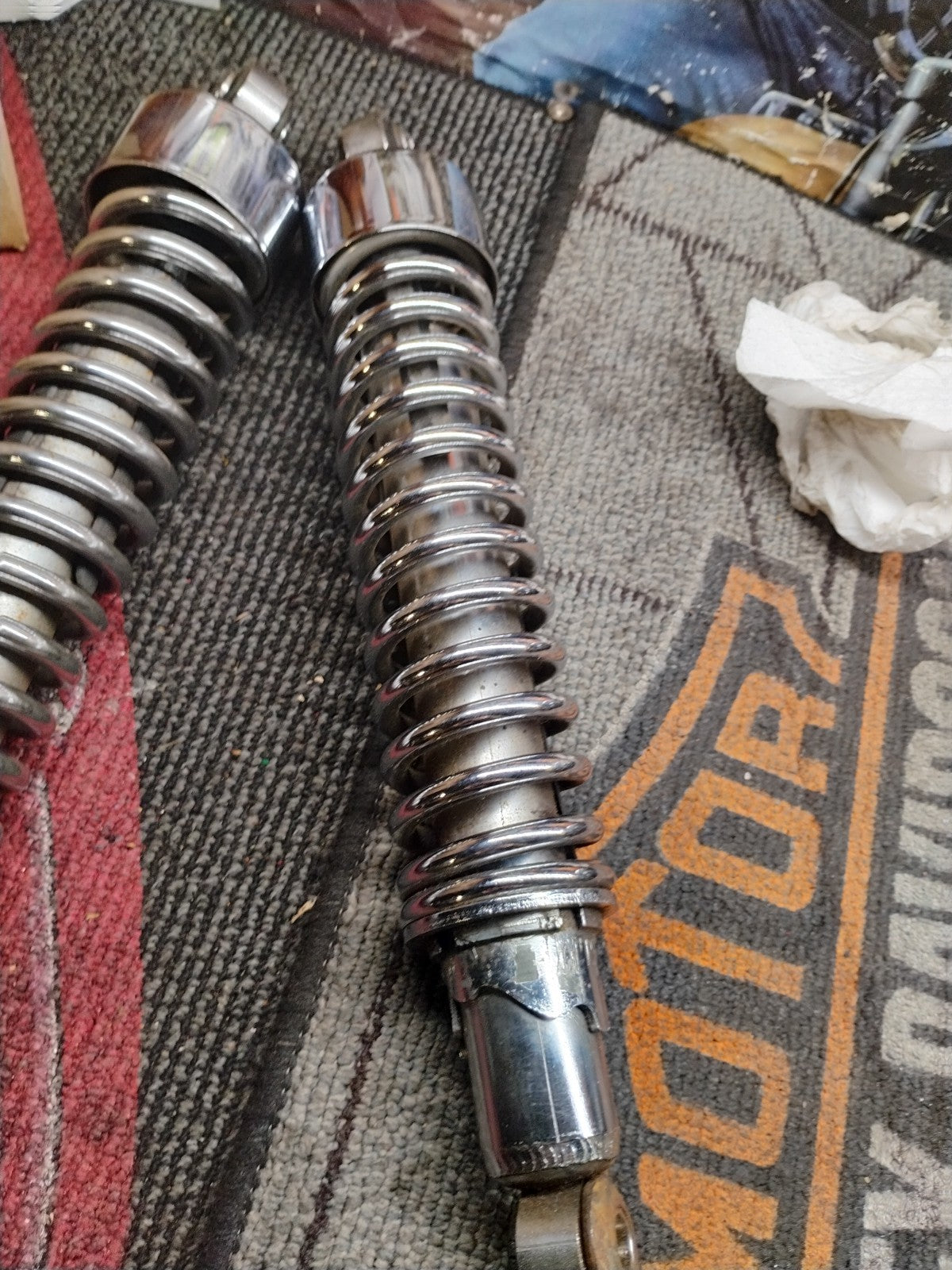 03 Harley 100th Anniversary Sportster XL 1200 Rear Shocks Shock PAIR