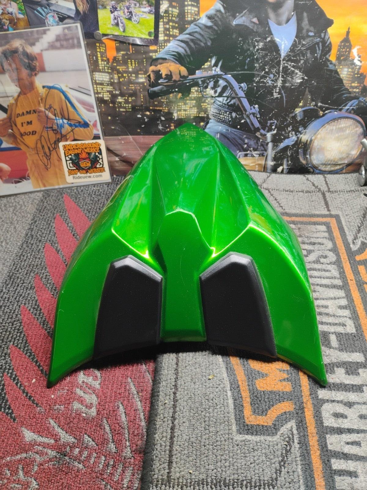 Motorcycle Rear Seat Cover Cowl Fairing Tail Fit for Kawasaki Ninja 650